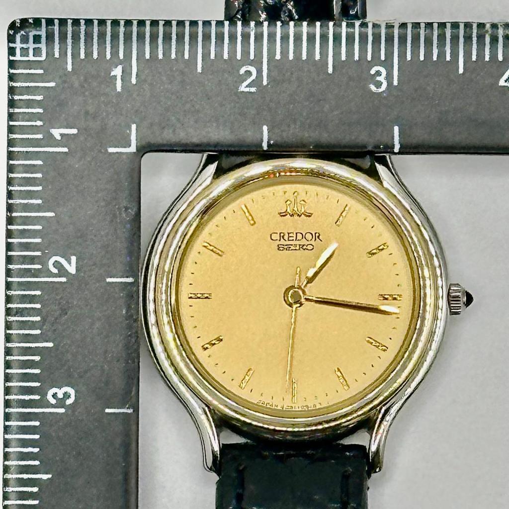 [USED] Vintage Seiko Credor 4J81-0A60 Women's Brown