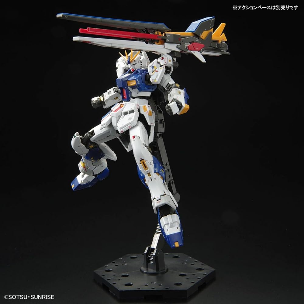 BANDAI RG 1/144 Gundam Side-F Limited RX-93ff Nu Gundam Mobile Suit Model Kit