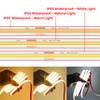 Tuya WiFi Bluetooth 220V Dimmable COB LED Strip Light Flexible Tape Ribbon 288LEDs Density Linear IP67 Waterproof Rope Light