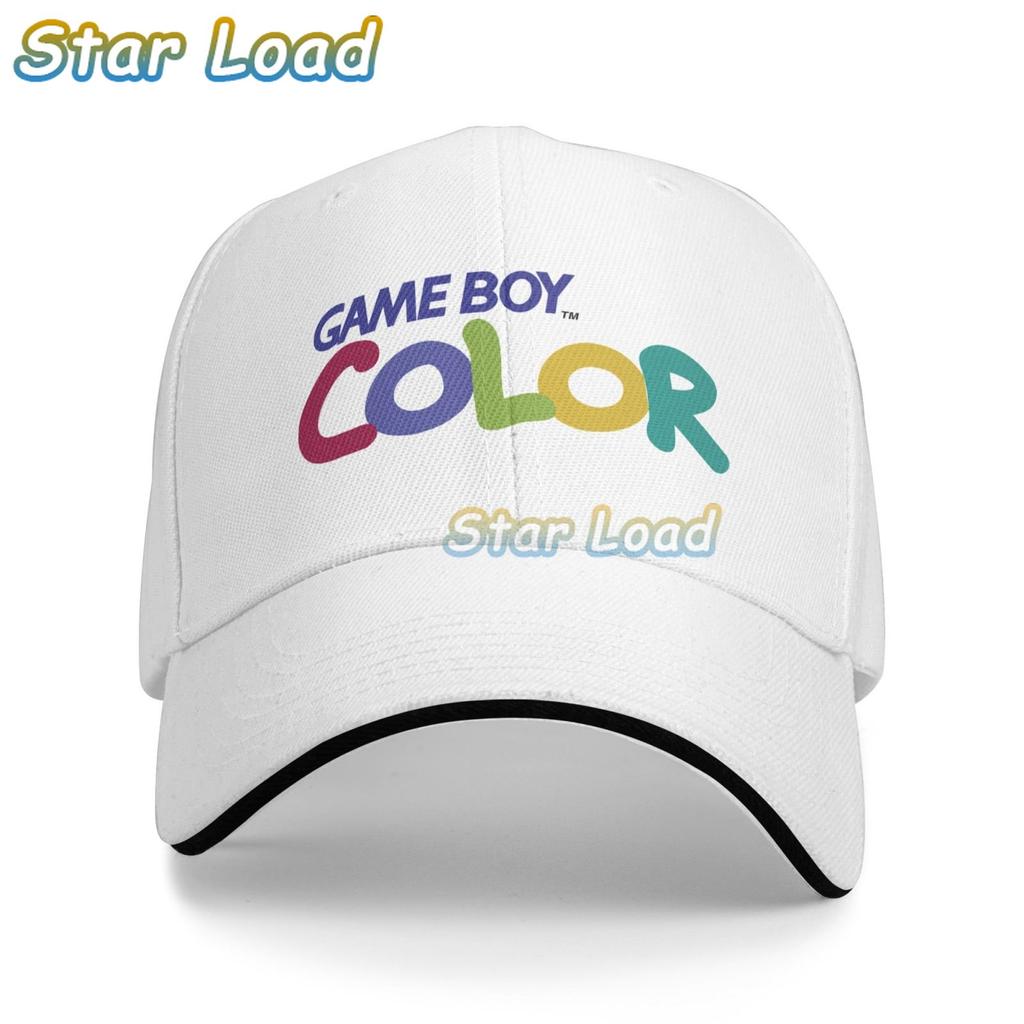 Game Boy Color Baseball Cap for Unisex Cool Sun Caps Summer Outdoor Sunscreen Sports Sun Hat