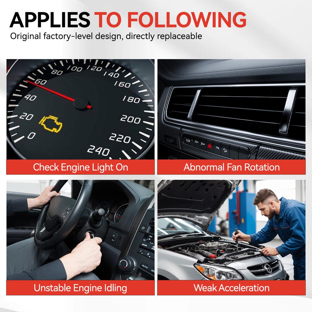 1S7F10K936AA Auto Außenumgebungslufttemperatursensor Passend für Ford Fiesta Focus C-Max Mondeo Galaxy Transit Sierra S-Max Neu