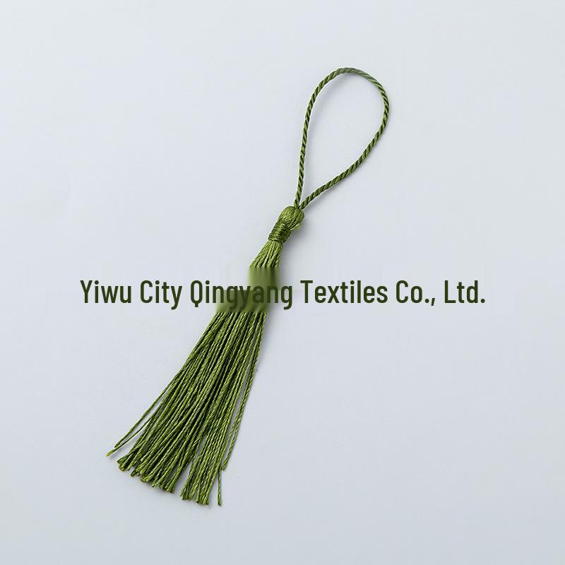 Polyester Silk Tassels for DIY Crafts and Bookmarks