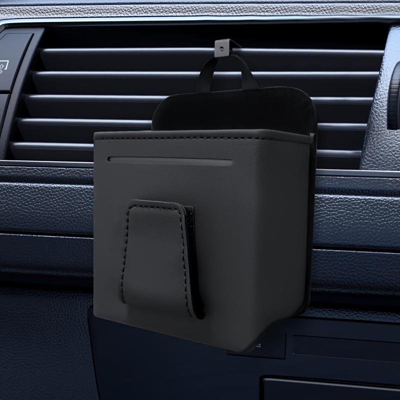 Multi-Functional Car Air Vent-Mounted Storage Organizer Box with Adhesive Suction Cup | Dashboard Organizer with Phone Holder