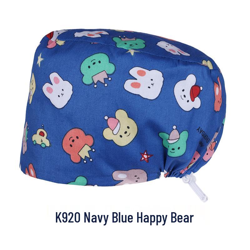 Oddychający Czysta Bawełna Czepek Chirurgiczny dla Lekarzy i Pielęgniarek