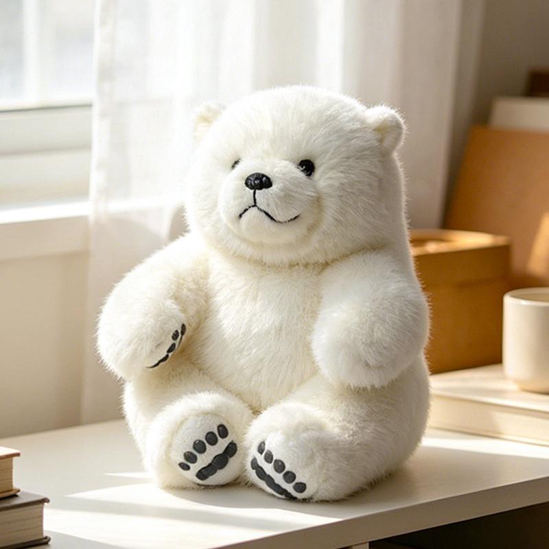 Cute Simulation Polar Bear Plush Toy