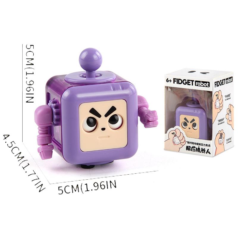 Toys Cube Spinner EDC Fidget Sensory TDAH Decompression Game Stress Relief ADHD Autism Anxiety Fingertip Desk Toy for Adult Kids