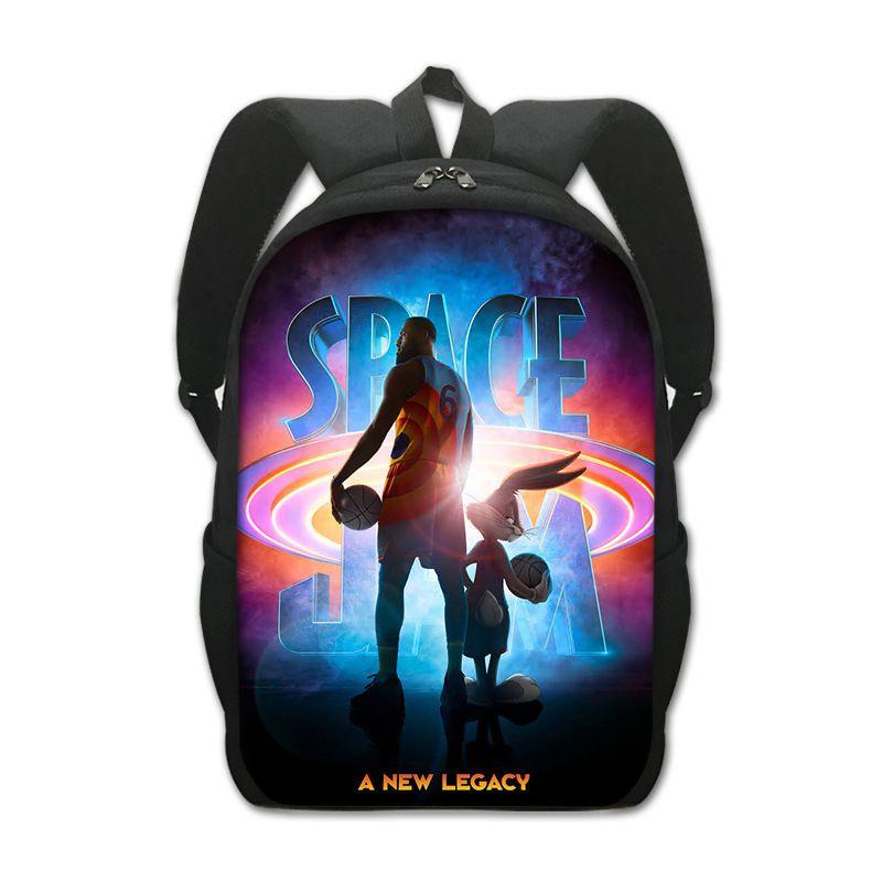 

And Stylish Space Jam Cartoon Schoolbag For Kids And Students** 19