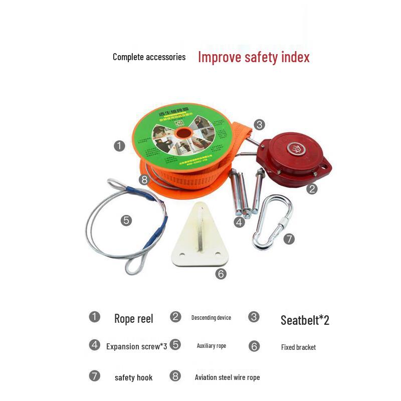 Brangdy Family Fire Escape Descender 15 meters