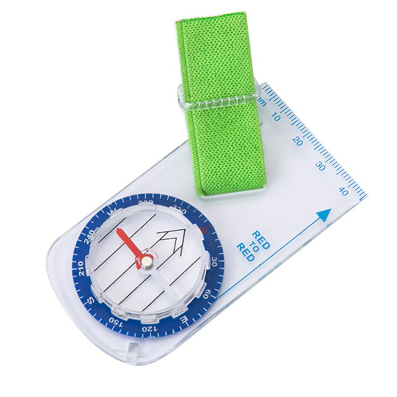 1pc Outdoor Professional Thumb Compass Competition Orienteering Compass Portable Compass Scale Compass