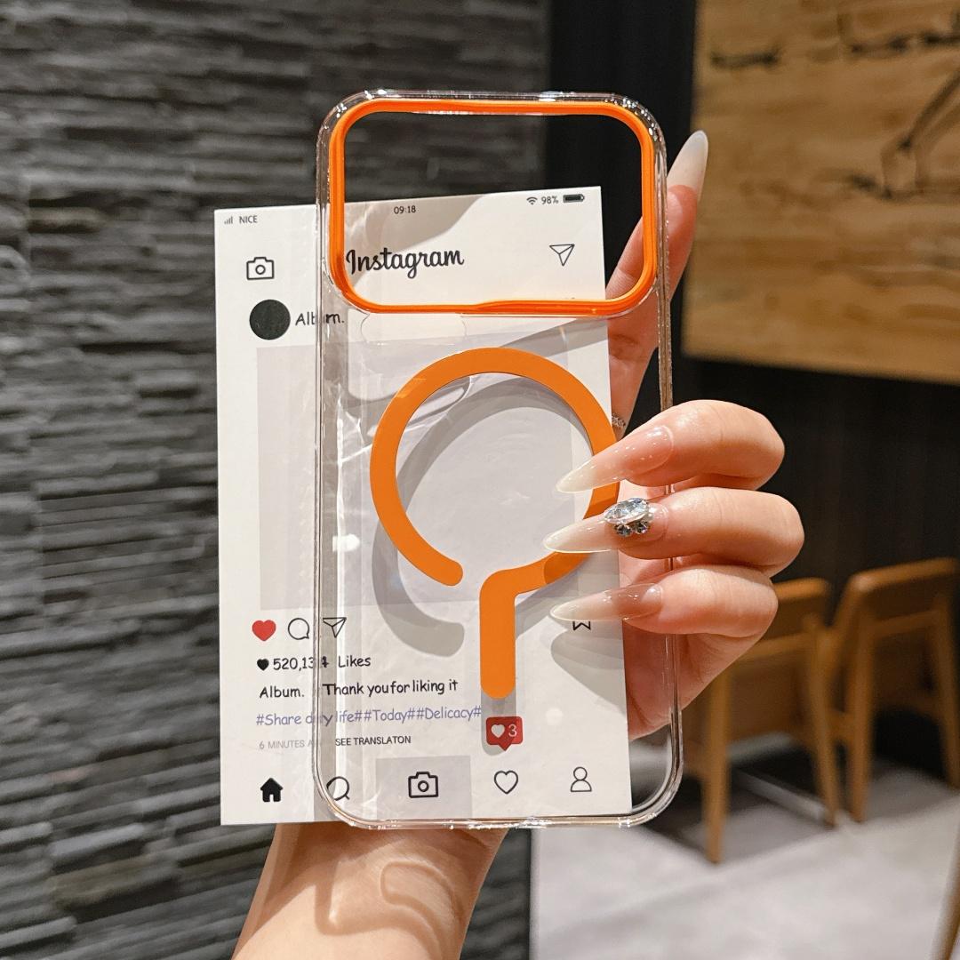 

Clear Plastic For Xiaomi 17 Pro Max Case Protection Magsafe Question Sign Texture Protector Mobile Phone Case Cover Xiaomi 17