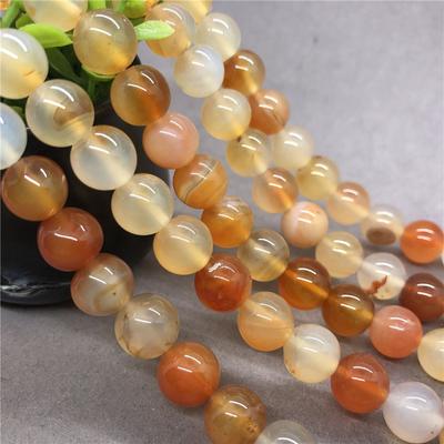 Red Agate Loose Round Beads Jewelry Accessories Bracelet Necklace
