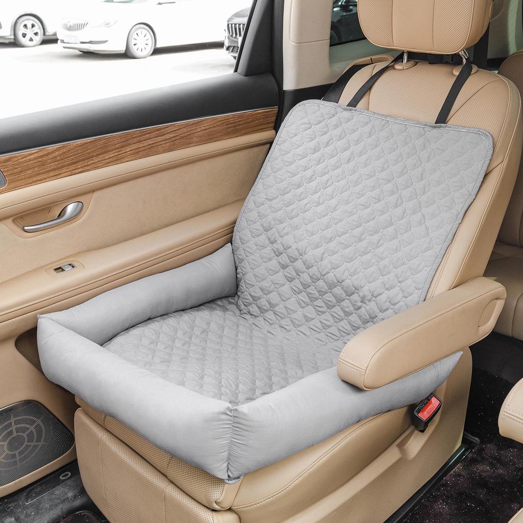 Car Pet Travel Bed & Anti-Stain Passenger Seat Mat