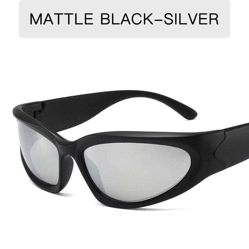 New  Large Frame Oval Form Sunglasses Women Brand Designer Fashion Sun Glasses Men Outdoor Hip-Hop Eyewear Uv400