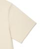 WACKY WILLY Sweat Collar Short Sleeve T-Shirt Cream