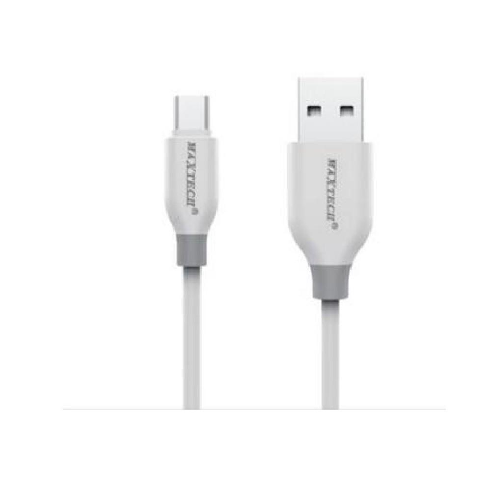 P4Y Cavo micro USB di ricarica e dati US-SJ608 U84 Ricarica veloce 2A Trasferimento dati veloce 480Mbps Materiale PVC, forte e resistente Bianco 2m