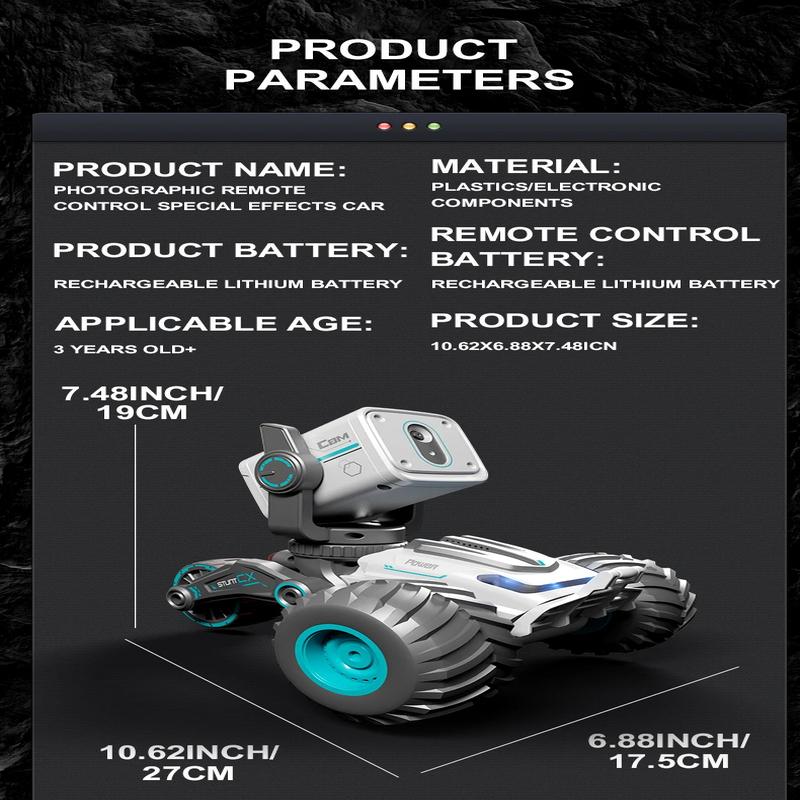 Nowy samochód zdalnie sterowany z wyświetlaczem, może robić zdjęcia i filmy, Fpv High Definition 720p Zdalny dialog Inteligentny pojazd terenowy