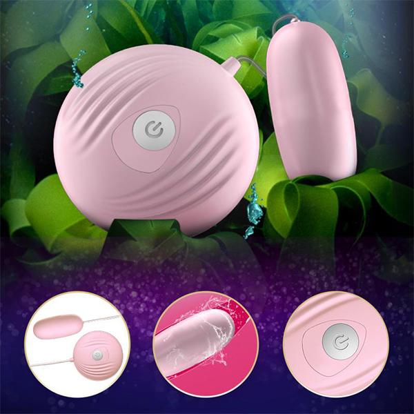 Kraftig vibrerende egg Bullet Vibrator Multispeed Fjernkontroll Silikon Voksen Sexleketøy for kvinner