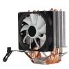 CPU Cooler 6 Tubes 90mm 3pin Computer CPU Cooling Fan With RGB Light for Intel LGA775 1155 1156 for AMD AM2 AM3Single
