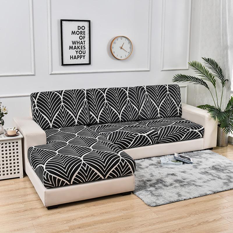Stretchy Couch Pillow Furniture Covers Sofa Seat Pad Covers Slip Resistant Upholstery Protector Replacement For Individual Cushions
