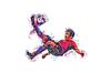 Photomural Colorful Soccer Player As Painted Washable Fleece 104x70.5