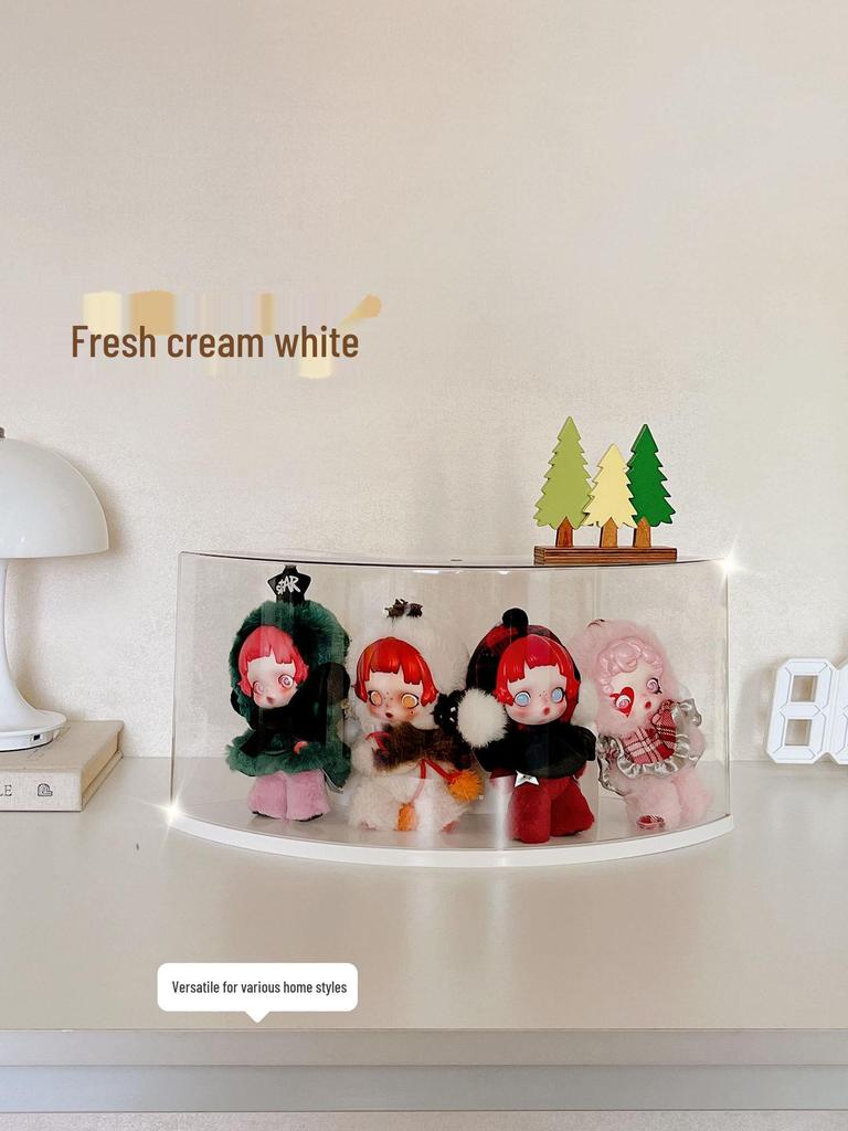 Winter Rhapsody Plush Doll Keychain Blind Box Display Stand by Pop Mart