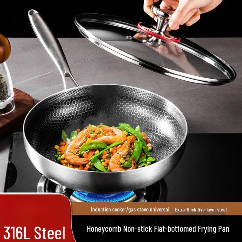 Honeycomb Non-Stick Frying Pan