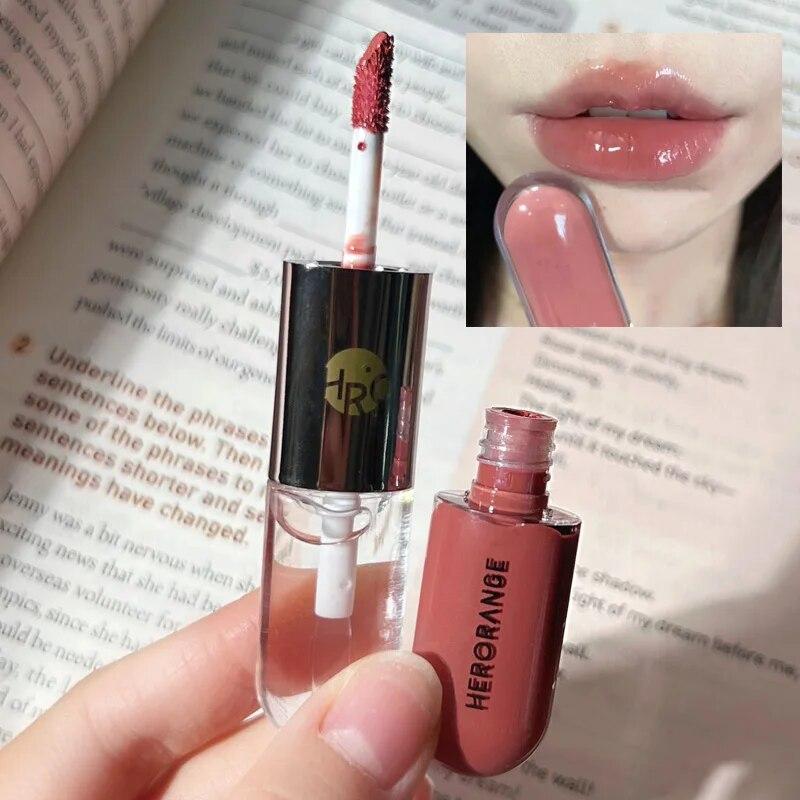 Labbra Gloss Idratante Plumper Lip Glaze Rossetto duraturo Trasparente Impermeabile Volume Trucco labbra Cosmetici