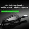 Ergonomic Type C Phone Tail Plug Converter Compatible Multiple Devices Featuring Flexible and Fast Speed Data Transfer