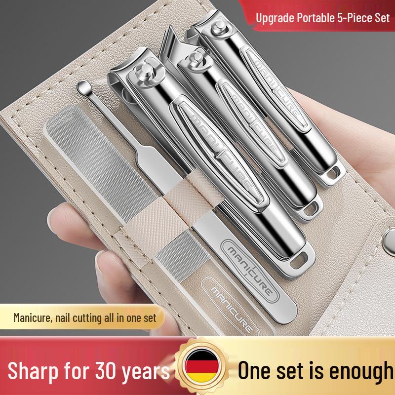 

Stainless Steel Cuticle Scissors & Nail Clippers Set