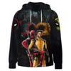 Deadpool Wolverine Cosplay Hoodie Digital Print Unisex Long Sleeve Sweatshirt Fans