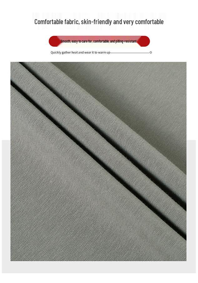 Premium Pure Cotton Long-Sleeve Women's T-Shirt, Spring/Autumn 2026, Plus Size Loose Fit for Middle-Aged Mothers