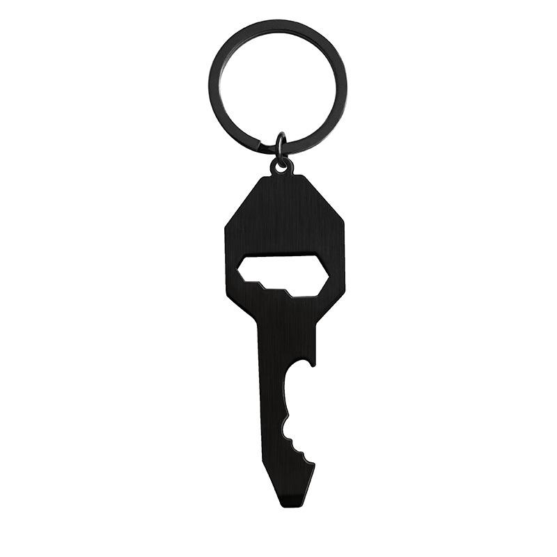 Blank Metal Keyring Bottle Opener Tag - Festival Gift In Stock