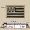 Embroidered Velcro US Flag Patch - Multicolor Stars and Stripes (Left & Right)