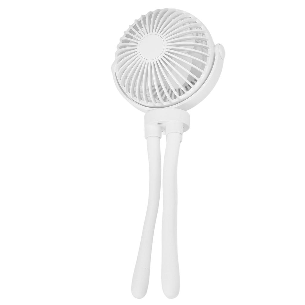 Stroller Fan Universal Adjustment Octopus Baby Fan 2500 to 4400RPM USB Charge Portable Fan with