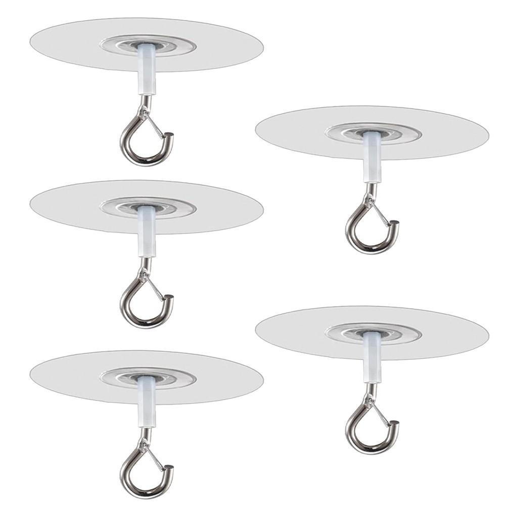 

Convenient Adhesive Hooks for Hanging Light Plants Party Decorations and More