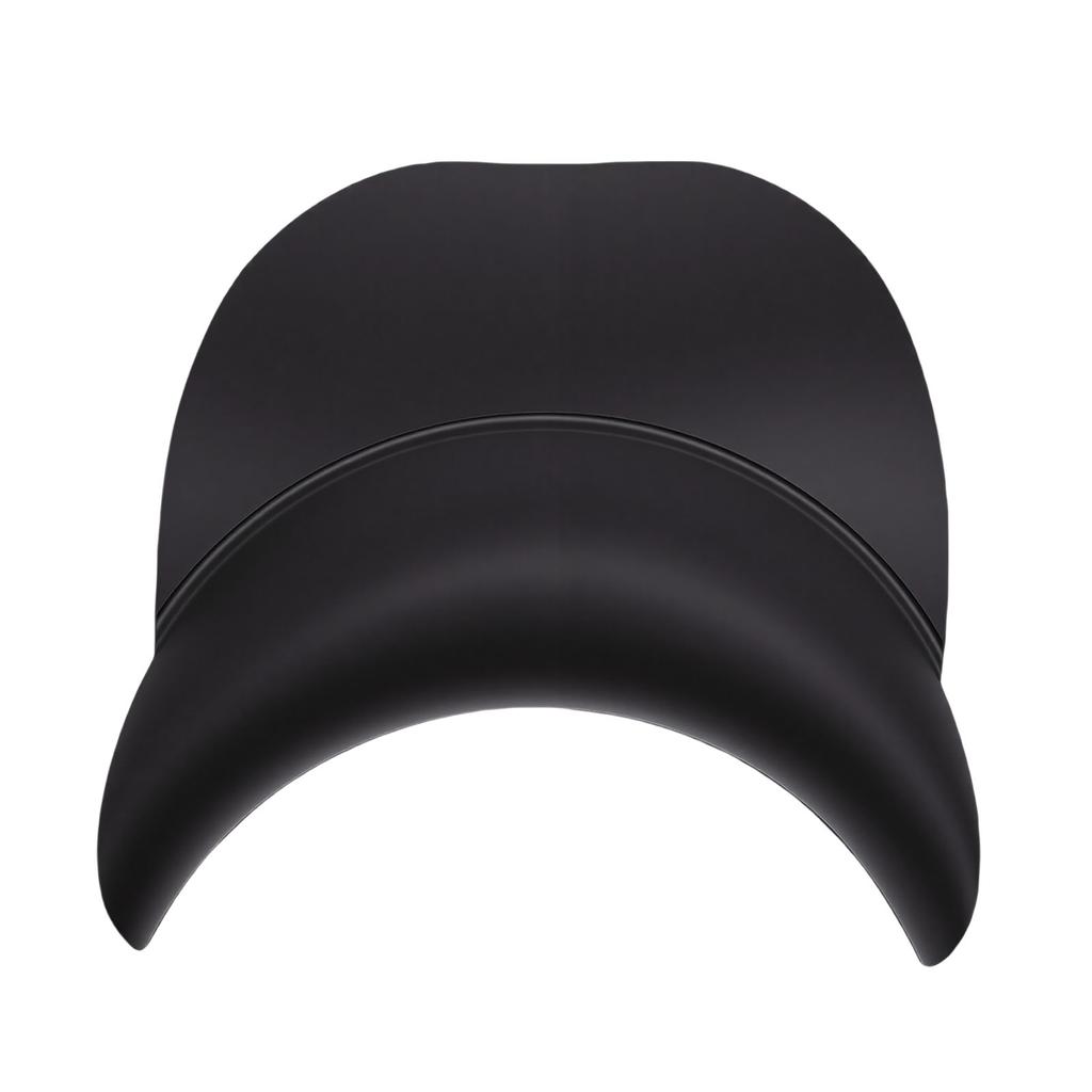Shampoo Bowl Neck Rest with Suction Cup Soft Silicone Hair Salon Shampoo Sink Neck Cushion Black