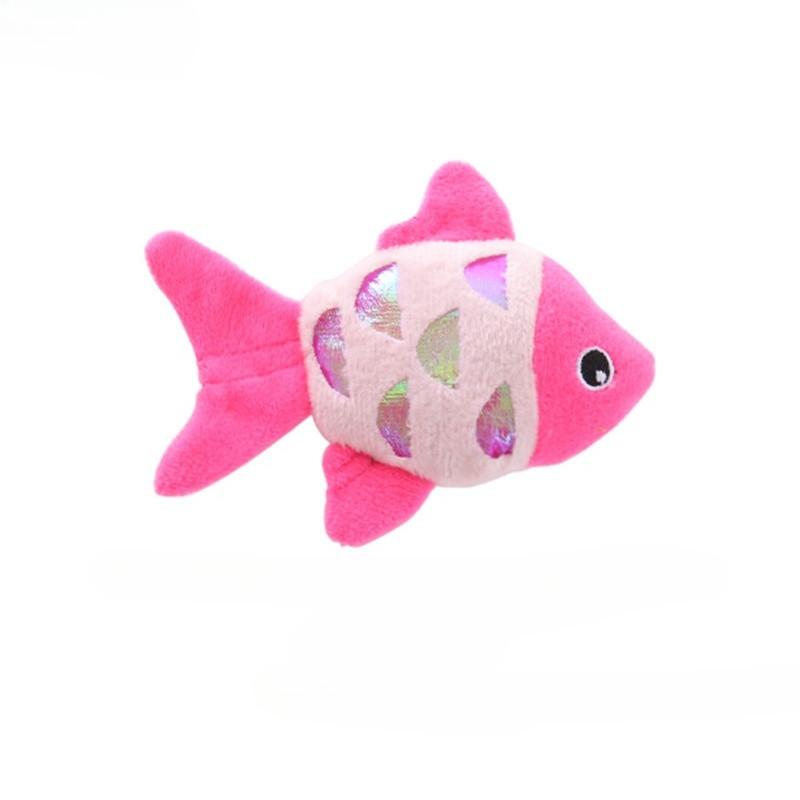 

New Simulation Plush Fish, Wear-resistant, Bite Resistant, Easy To Clean, Pet Friendly ToysIndoor and Outdoor Toys, Bite Toys, Soft and Safe Materials рожевий