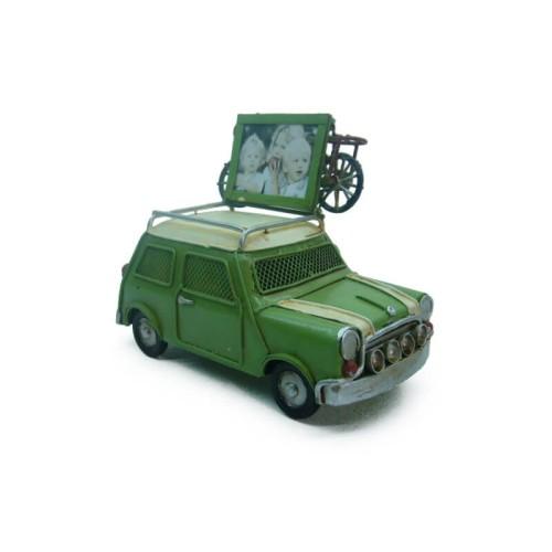 

Копилка из металлического каркаса автомобиля ручной работы