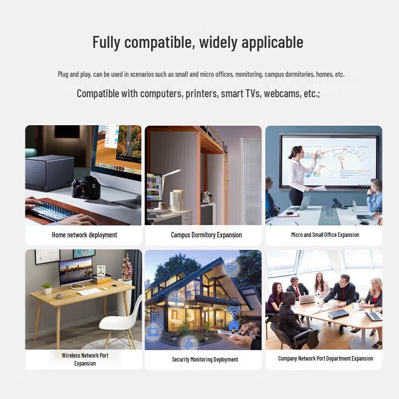 H3C S108-U 8-Port Gigabit Desktop Switch