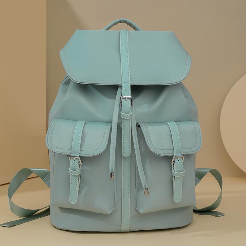 

2024 Women s Trendy Large-Capacity Oxford Travel Backpack Standard зелёный
