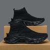 2025 New Breathable Spring Men's Shoes Fly-woven Blade Socks Shoes Versatile Sports and Leisure One-pedal Lazy Shoes