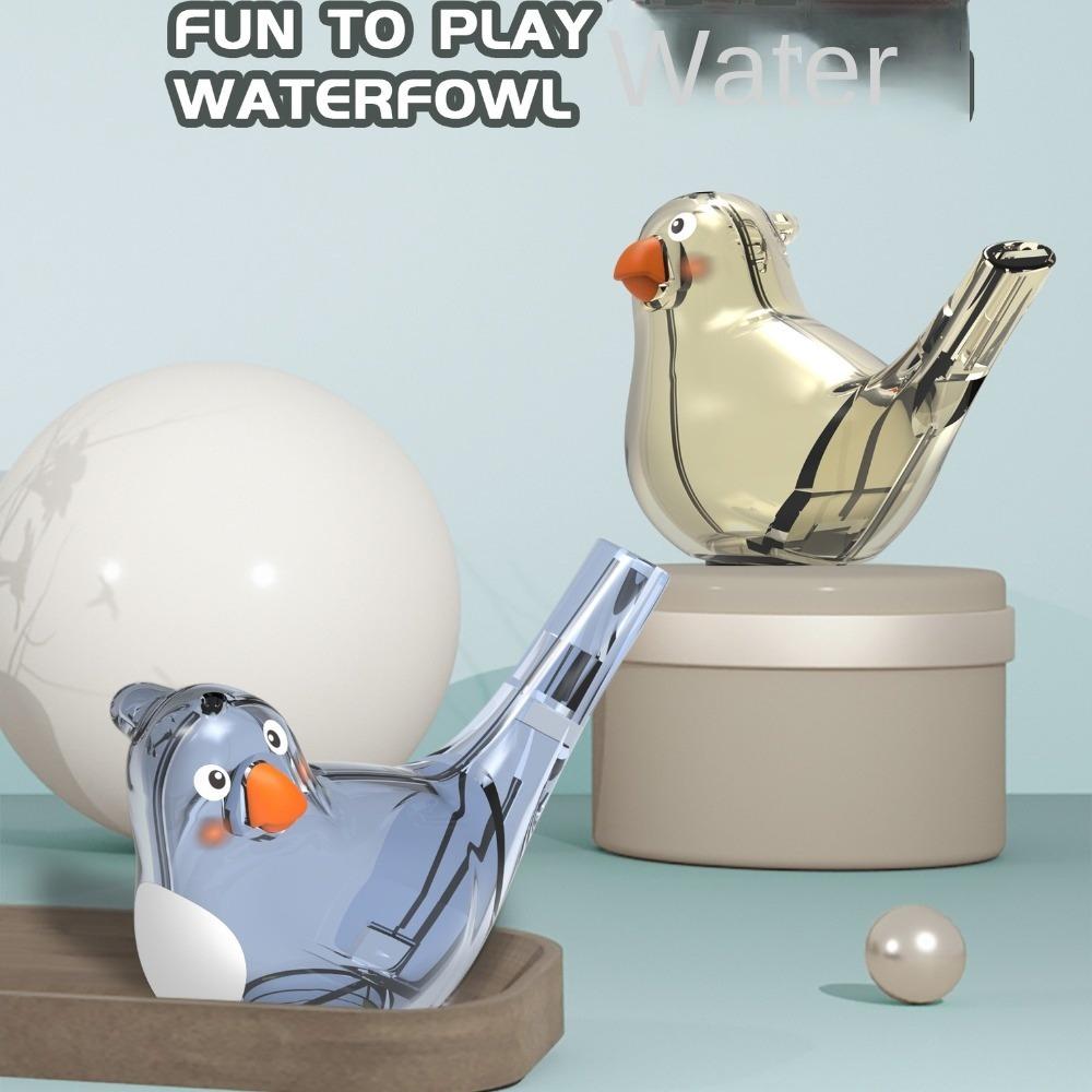 

Забавный свисток водяной птицы, музыкальный инструмент, музыкальная игрушка для купания, тренировка произношения, детский подарок