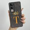 For Vivo V50 Lite Case V2441 Fashion Crown Letters Phone Shell Soft Liquid Silicone Back Cover Full Protection Shockproof Bumper