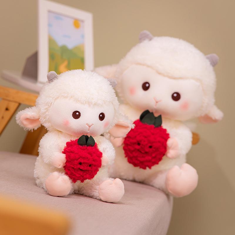 Cute Little Sheep Plush Toy - Super Soft Soothing Doll & Home Sofa Cushion