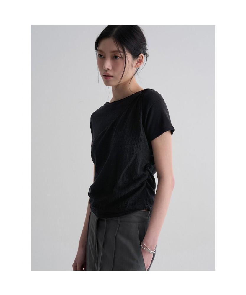 8Seconds Layered Short Sleeve Pullover Black