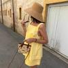 Camisole Short Skirt Set 2026 Summer Feminine Off-Shoulder Backless Top and Short Skirt