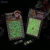 5D Relief Christmas Luminous Nail Stickers Self-Adhesive Glow-in-the-Dark Holiday Nail Art Decals (Santa/Gingerbread Designs)