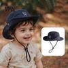 Cute Wavy Brim Sun Hat for Babies Kids Hat, Breathable UV Protection Cap with Adjustable Stylish Daily Outings Wide Brim, Summer Beach Toddlers