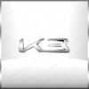 OYQZ3 New Auto Exterior K3 K5 K8 Emblem Fender Rear Trunk Body Badge Sticker For Kia Forte Ceed Cerato RIO 2 3 4 Sorento Sportage