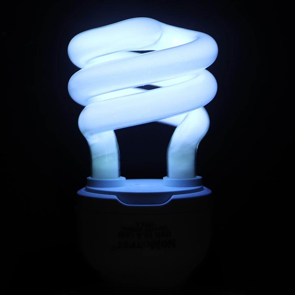 13W 220 250V UVB Pet Reptile UV Heating Sunlight Light Amphibian Lizard Tortoise Lamp(10.0)